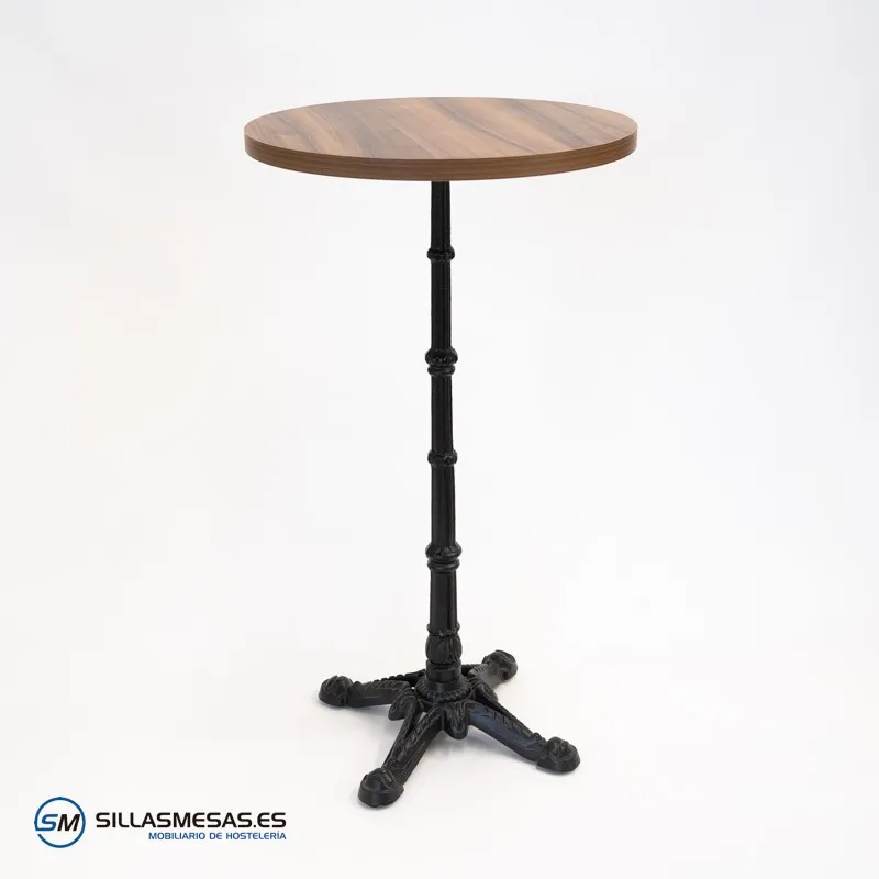 Mesa alta PARISINA-4, ideal para hosteleria. Mobiliario de bar.