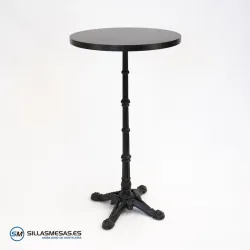 Mesa alta PARISINA-4, ideal para hosteleria. Mobiliario de bar.