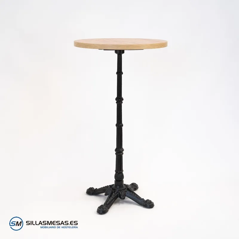 Mesa alta PARISINA-4, ideal para hosteleria. Mobiliario de bar.