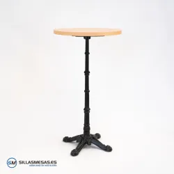 Mesa alta PARISINA-4, ideal para hosteleria. Mobiliario de bar.