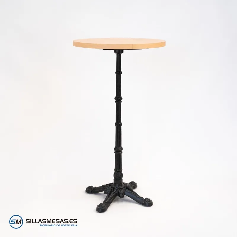 Mesa alta PARISINA-4, ideal para hosteleria. Mobiliario de bar.