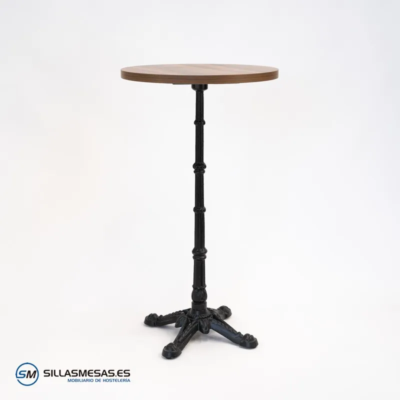 Mesa alta PARISINA-4, ideal para hosteleria. Mobiliario de bar.