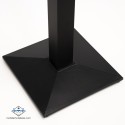 Mesa NOEL RECTANGULAR INOX BASE 60X40 CM