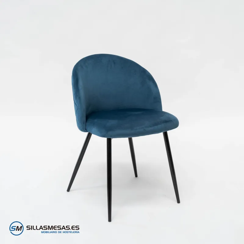 Silla VELVET AZUL