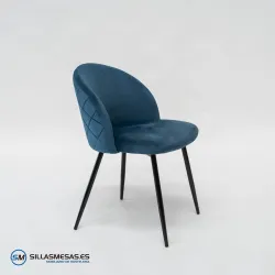 Silla VELVET AZUL