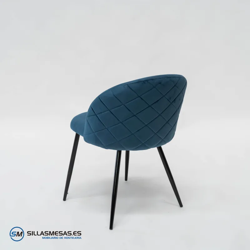 Silla VELVET AZUL