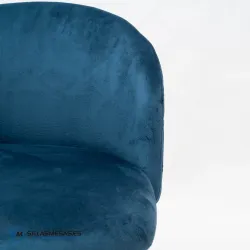 Silla VELVET AZUL