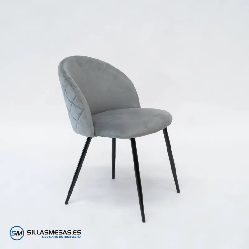 Silla VELVET GRIS