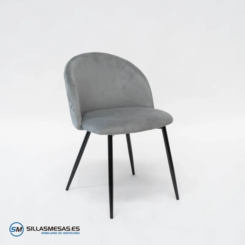 Silla VELVET GRIS