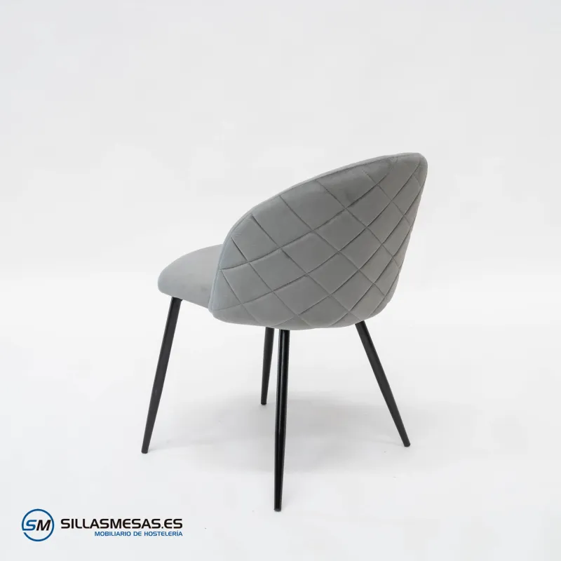Silla VELVET GRIS