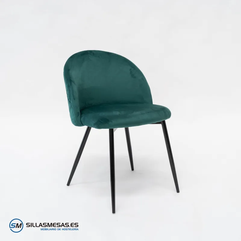 Silla VELVET VERDE