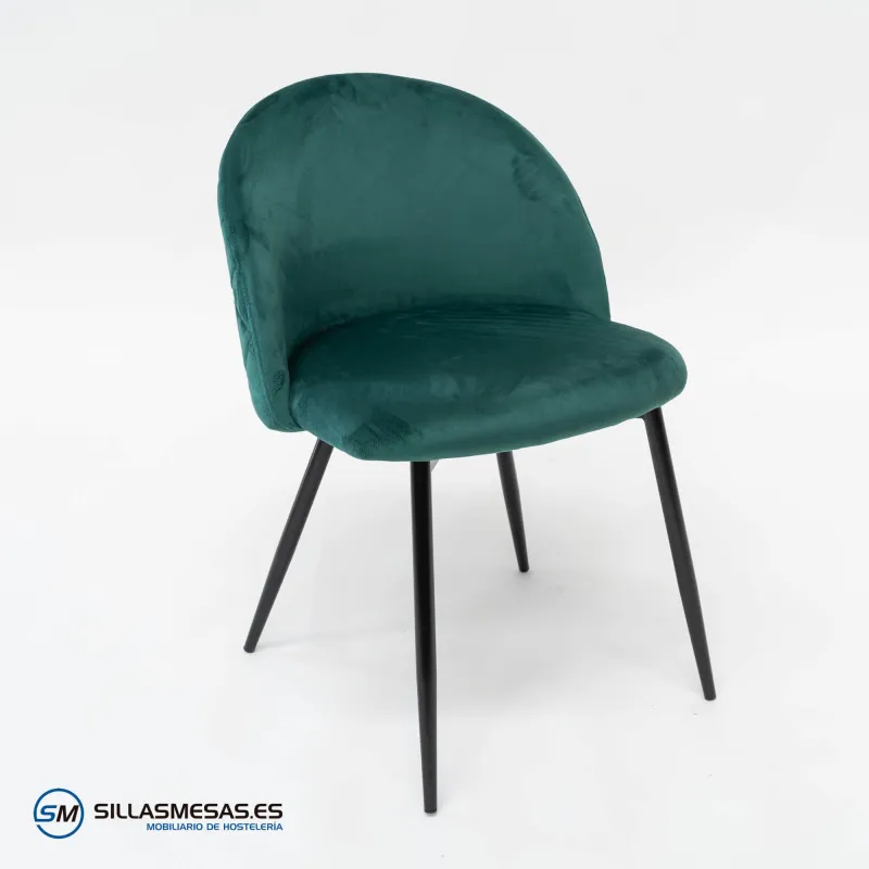 Silla VELVET VERDE