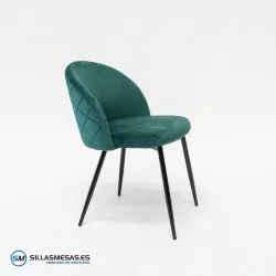 Silla VELVET VERDE