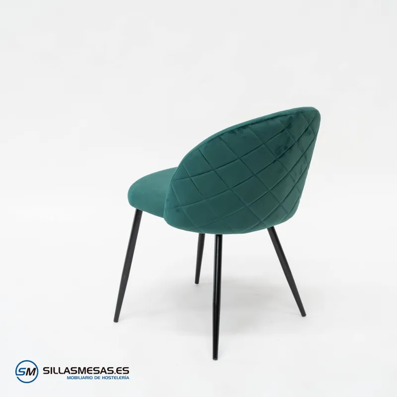 Silla VELVET VERDE