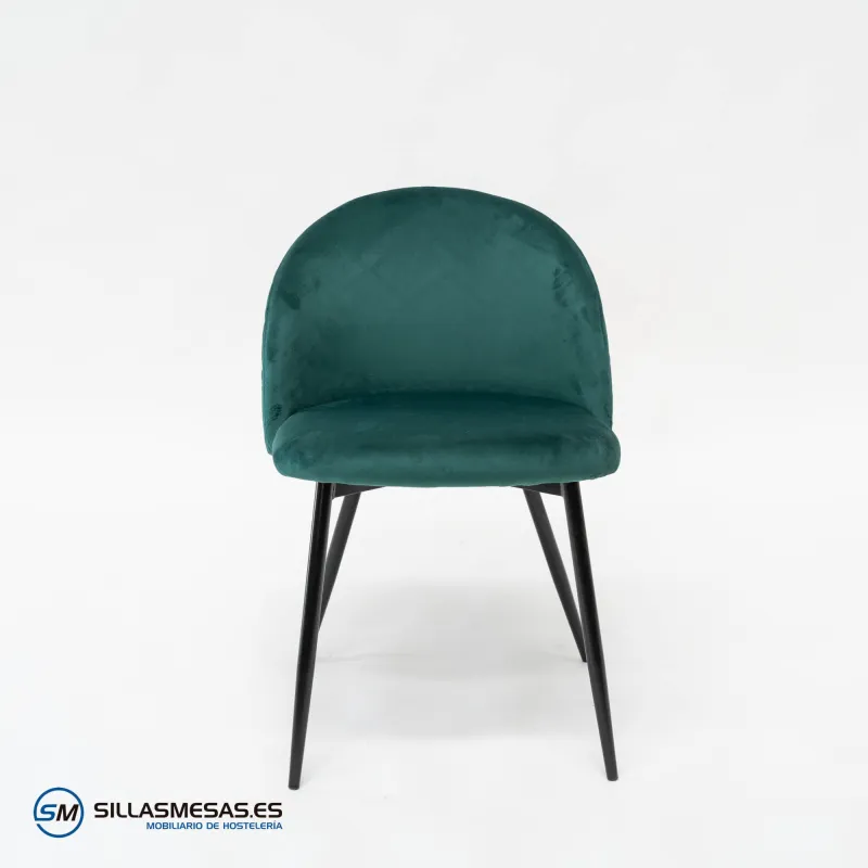 Silla VELVET VERDE
