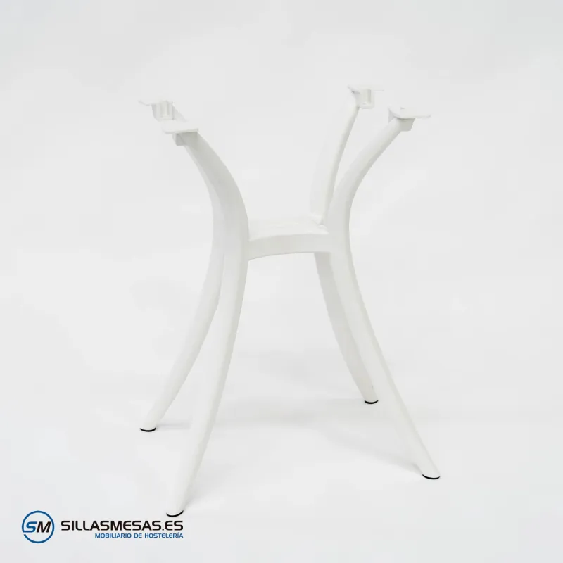 Mesa VENUS EXTERIOR pie blanco