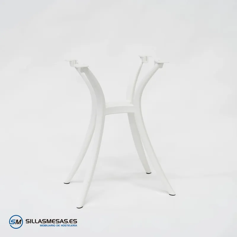 Mesa VENUS EXTERIOR pie blanco