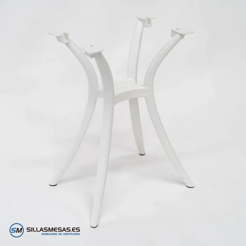 Mesa VENUS EXTERIOR pie blanco