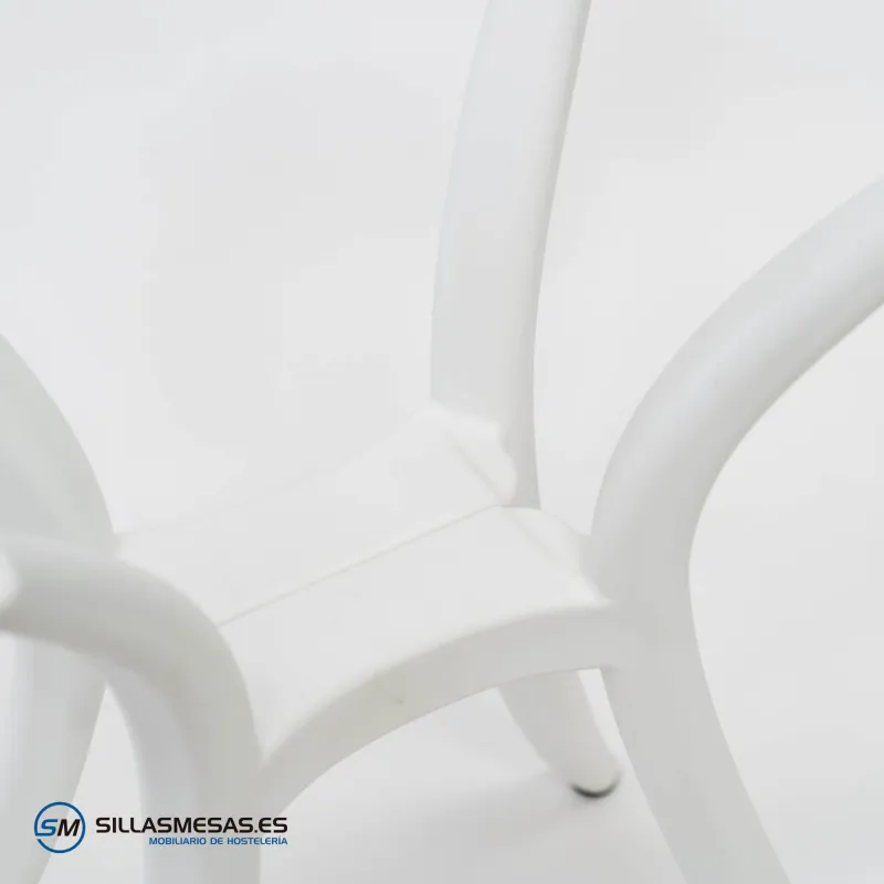 Mesa VENUS EXTERIOR pie blanco