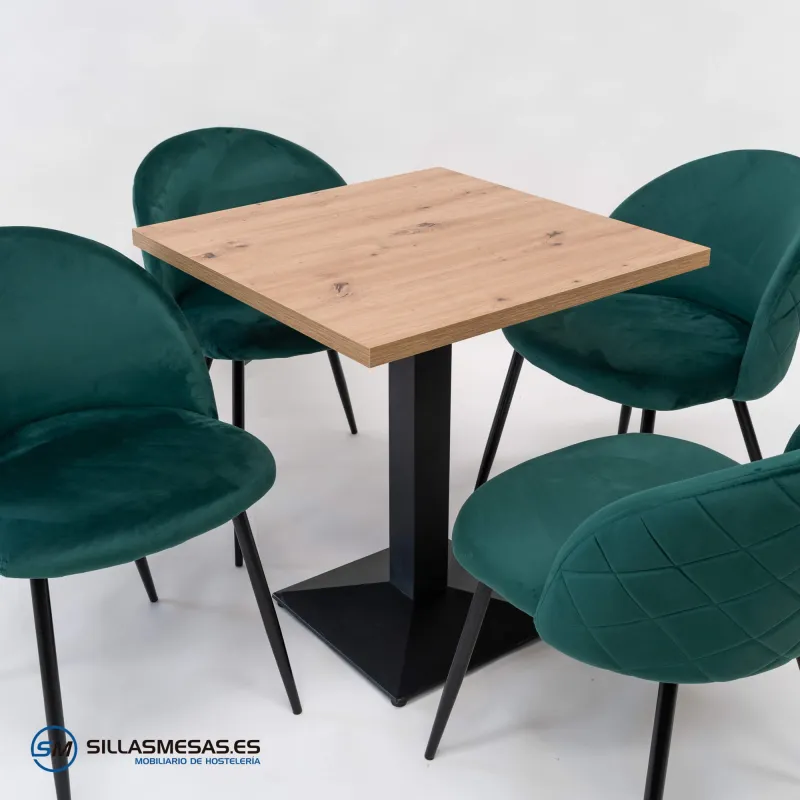 Silla VELVET VERDE