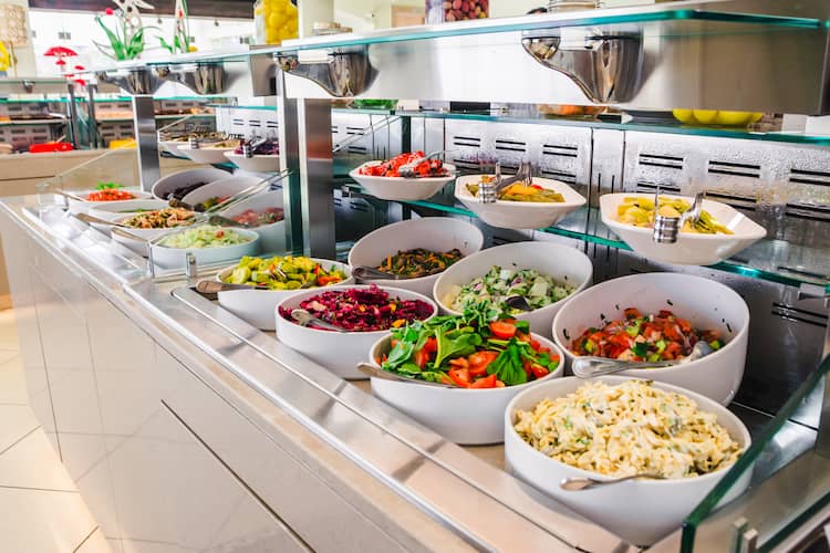 Cómo montar un buffet libre