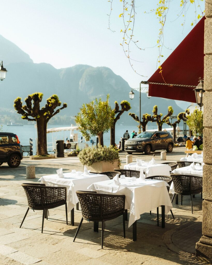 mobiliario eserior restaurante